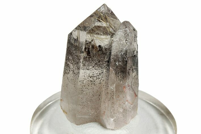 Glassy Rutilated Quartz Crystals - Brazil #244779